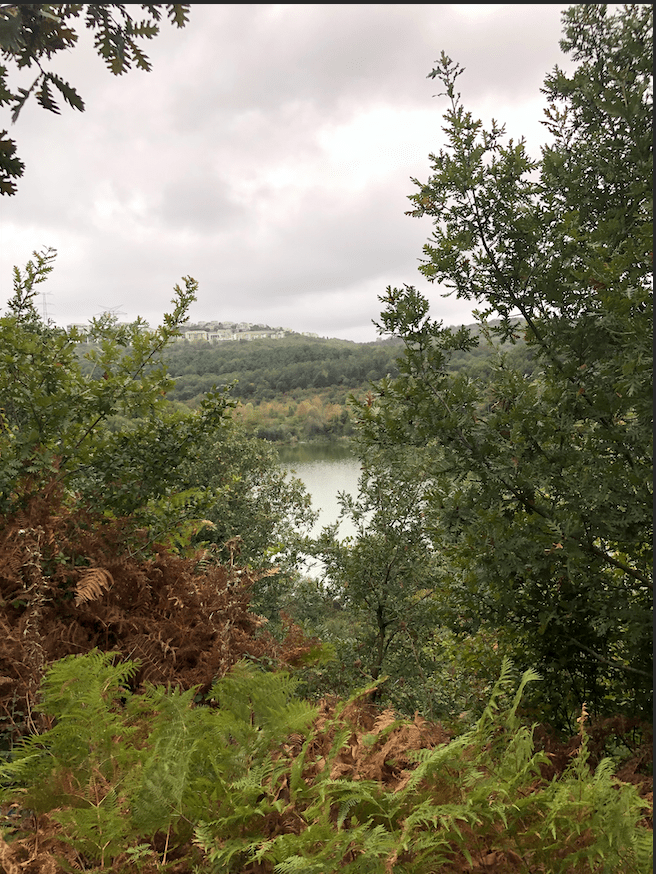 Kisirkaya Lake bird eye view