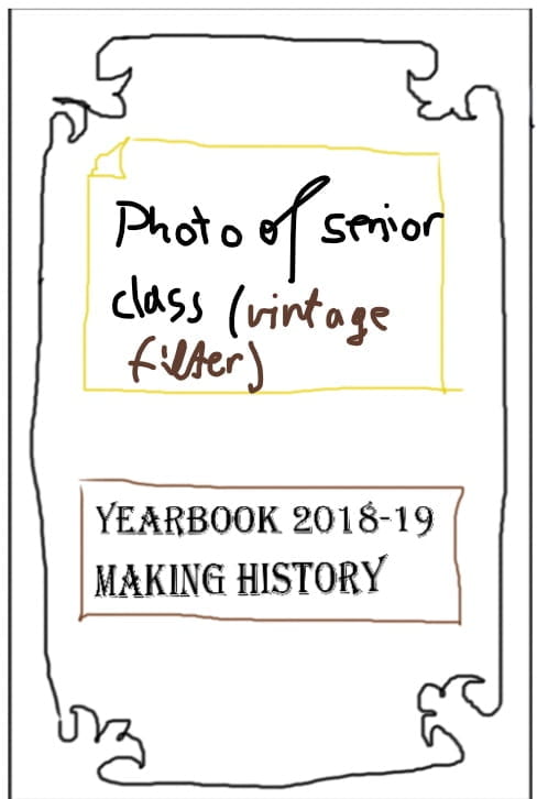 Entering the yearbook competition, November 2019