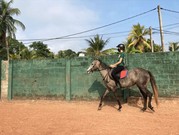 Staying active with horse riding